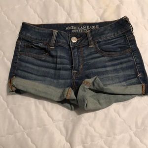 American eagle jean shorts